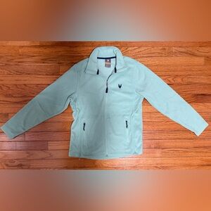 Mint Green Fleece Jacket, size Small